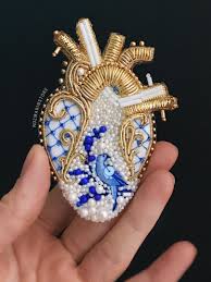 Beaded Brooches